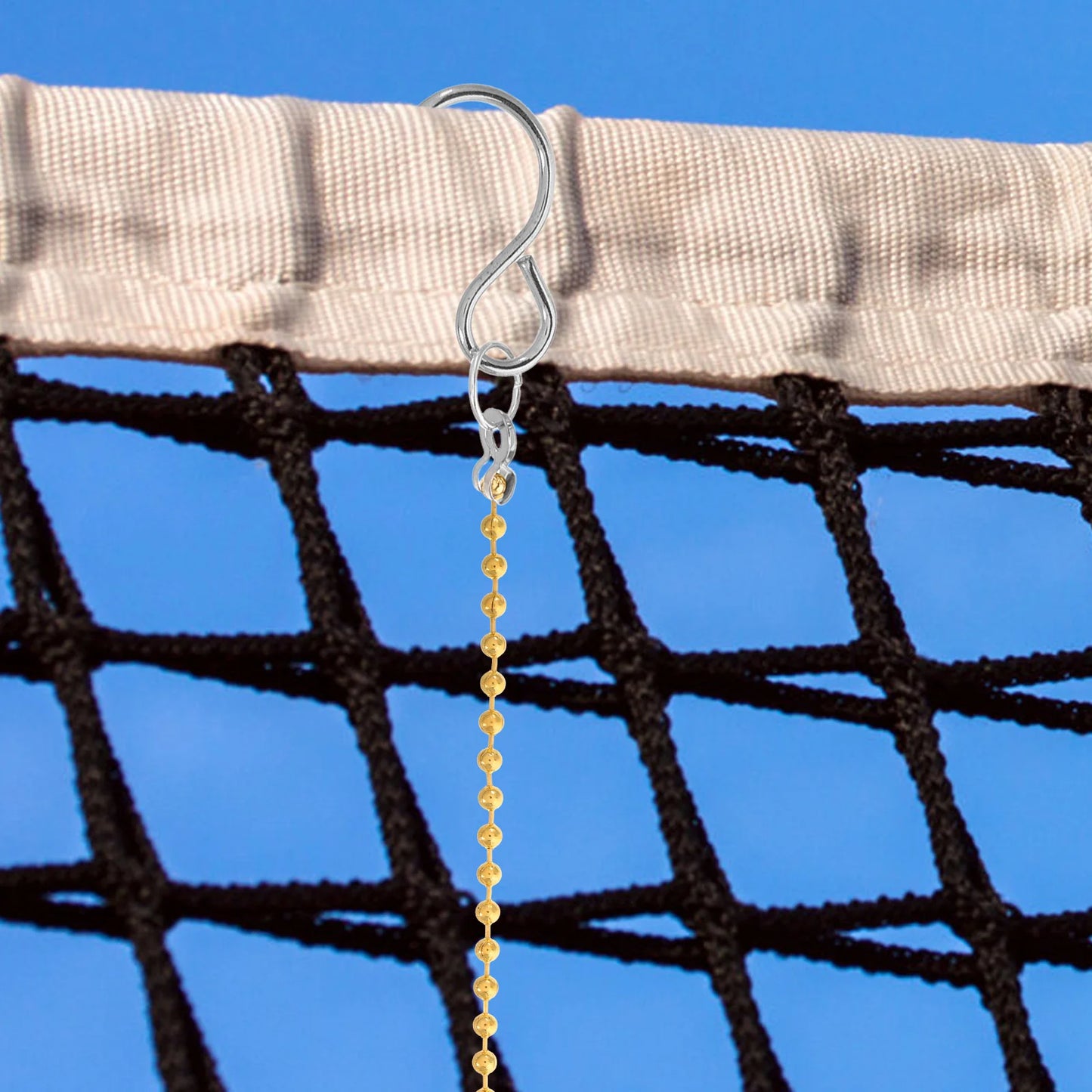 2 Pcs Volleyball Referee Equipment Kit Net Measurement Chain Nets Supplies Setter Trainer Copper for Volleyballs