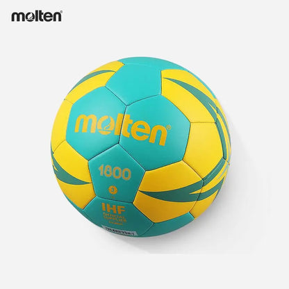 Molten HX1800 Handball Inflation-free Official Standard Size 0/1/2/3 PU Hand Stitch Ball for Children Indoor Training