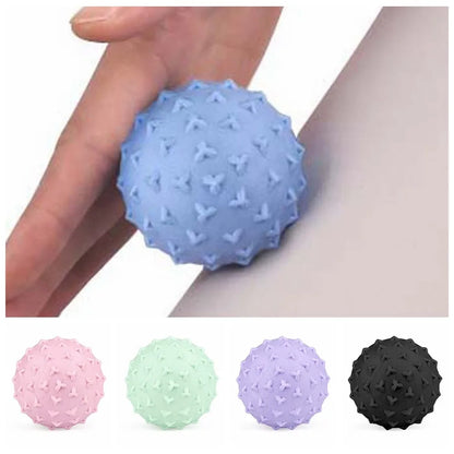Yoga Therapy Balls Massage Ball Plantar Acupoints Massage Training Yoga Therapy Balls TPE Muscle Relaxation Foot Roller