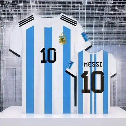 2025 Super Large Fashionable and Comfortable New 3D Printed Football Shirt Breathable Quick Drying Sports and Leisure Men's