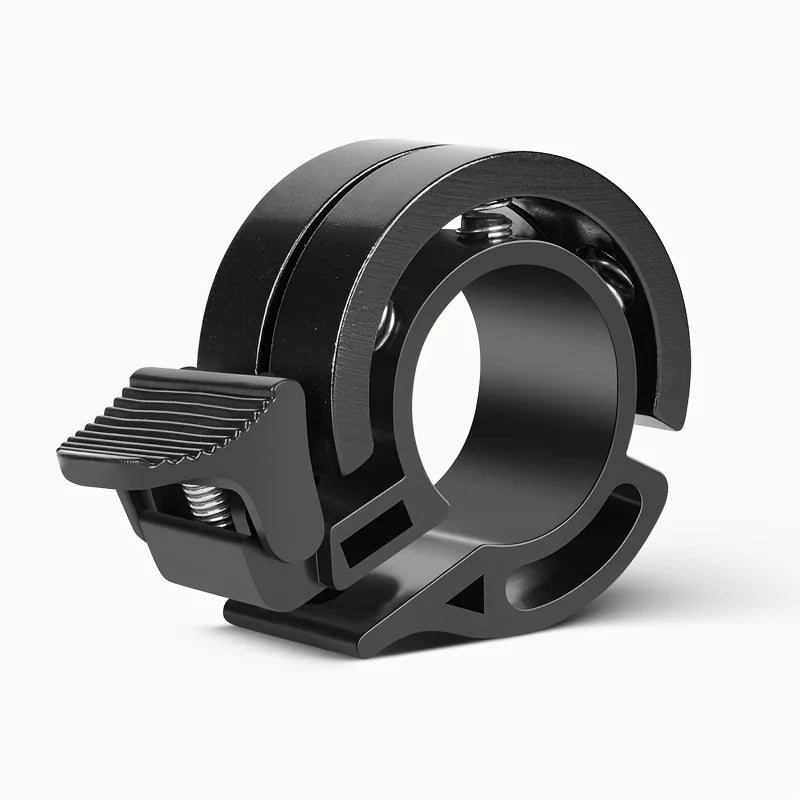 1 Invisible High-Pitched Bicycle Bell - High-Quality Sound, Made Of Aluminum Alloy, Suitable For Mountain Bikes And Road Bikes