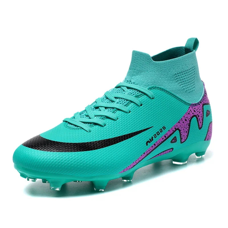 New Men Women Professional Football Boots Ultralight Hot Sale Cleats Soccer Shoes Unisex Futsal High-quality TF/FG Sneakers