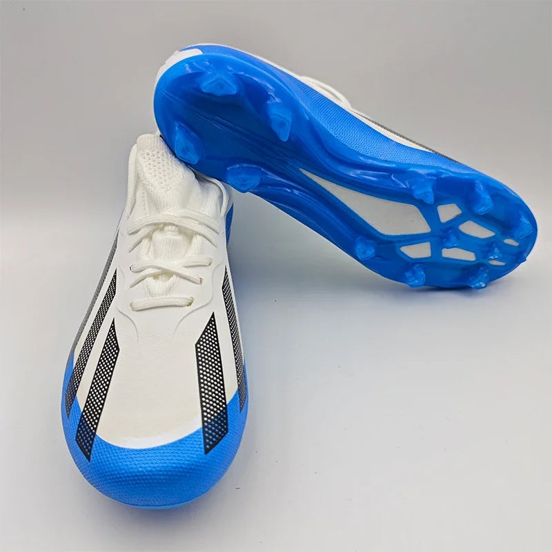 Mens Soccer Shoes Training Non Slip Turf Football Boots Cleats TF/FG Outdoor Indoor Sports Ultralight Match Adult Football Shoes