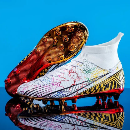 New Men Professional Football Boots Unisex Non-slip Cleats Soccer Shoes Breathable Sports Drop Shipping Ultralight