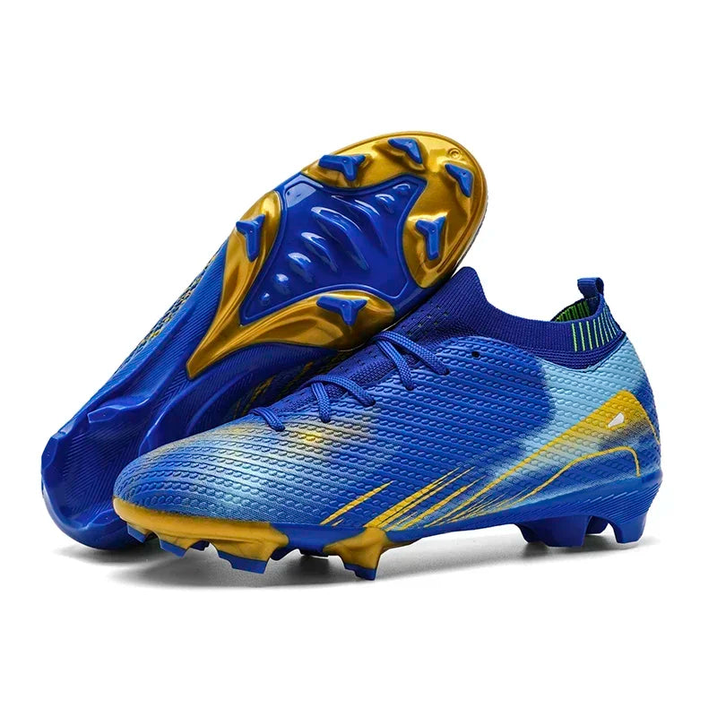 New Men Soccer Shoes Futsal Mid-top Football Boots Cleats Sneakers Non-Slip High-quality Match Indoor Hot-selling FG/TF