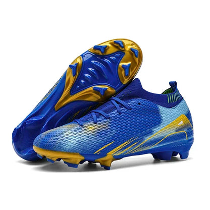 New Men Soccer Shoes Futsal Mid-top Football Boots Cleats Sneakers Non-Slip High-quality Match Indoor Hot-selling FG/TF