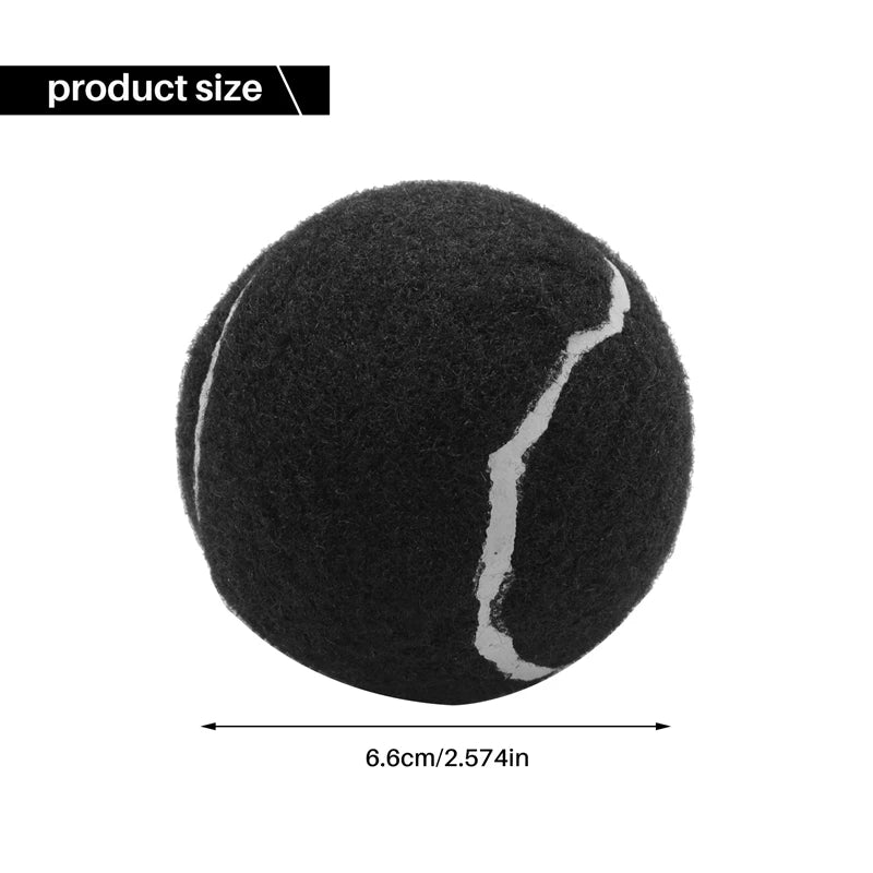 6Pcs Pack Tennis Balls Wear-Resistant Elastic Training Balls 66Mm Ladies Beginners Practice Tennis Ball