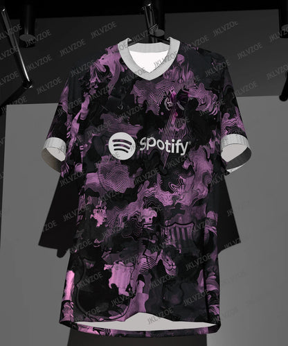 2025 Special Football Jersey Limited Edition Barcelona Soccer Jersey Training Uniform Breathable Oversize Unisex Tshirt Tops