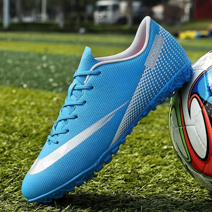 Soccer Shoes For Men Society Cleats Professional Football Shoes Boy Indoor Non Slip Football Field Boots Fast Sneaker Original