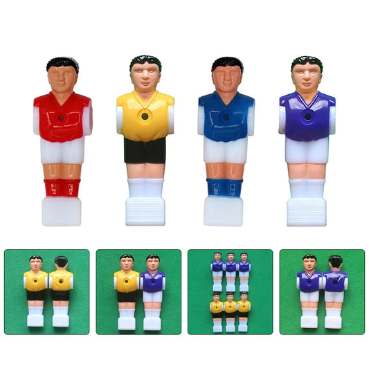 8 Pcs Baby Football Machine Accessories Villain Player Man Toy Foosball Table Resin Soccer Figurine