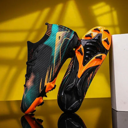 New Men Soccer Shoes Futsal Mid-top Football Boots Cleats Sneakers Non-Slip High-quality Match Indoor Hot-selling FG/TF