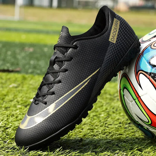 Soccer Shoes For Men Society Cleats Professional Football Shoes Boy Indoor Non Slip Football Field Boots Fast Sneaker Original