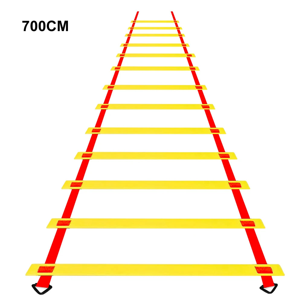 2M-10M Adjustable Agility Speed Ladder Stairs Nylon Straps Training Ladders Agile Staircase for Soccer Football Speed Ladder