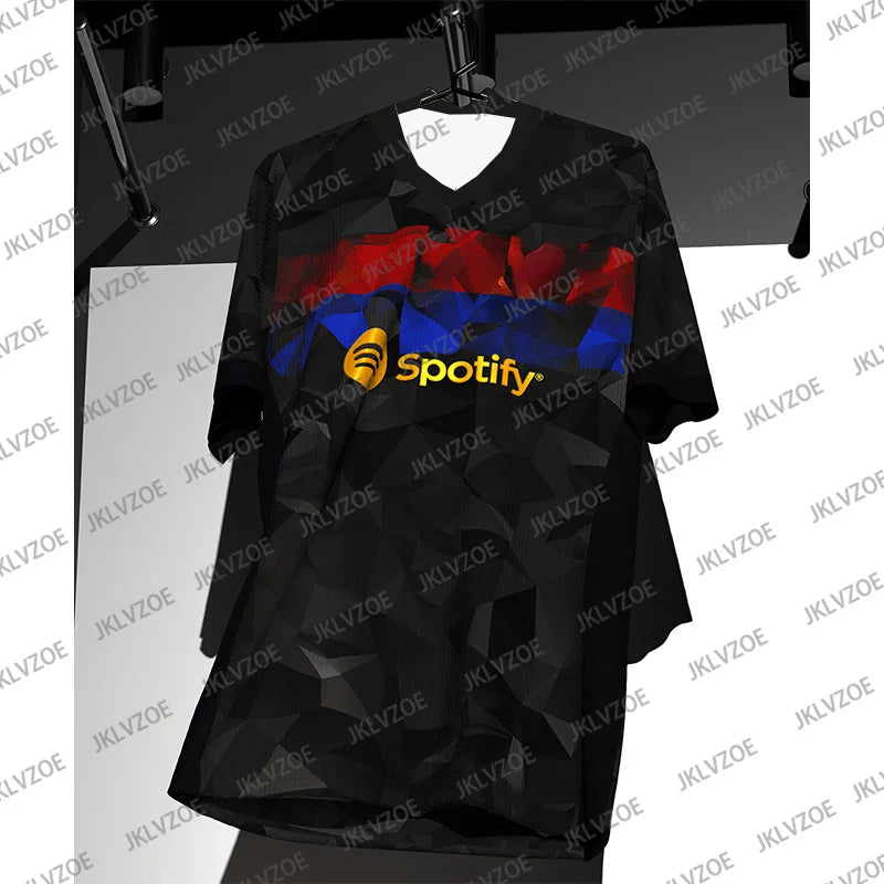 2025 Special Football Jersey Limited Edition Barcelona Soccer Jersey Training Uniform Breathable Oversize Unisex Tshirt Tops