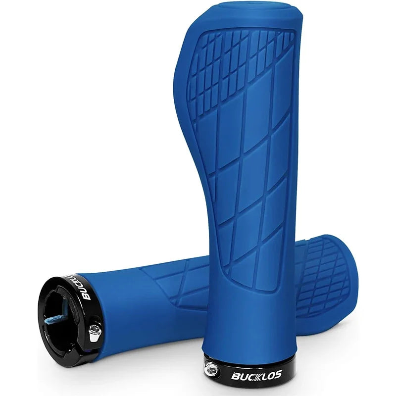 BUCKLOS MTB Handlebar Grips Ergonomic Comfortable Mountain Bike Lokc Grips Bicycle Soft Rubber Handlebar Grip Bike Accessories