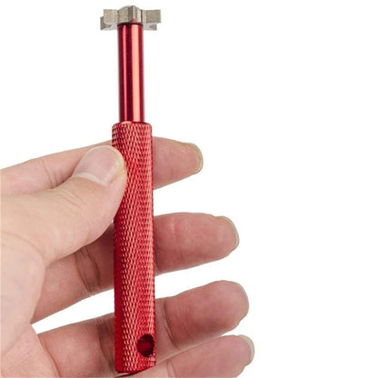 Golf Groove Tool Golf Iron Wedge Club Groove Sharpener Cleaner Golf Club Clear Tool V U Blade 3 color golf accesories