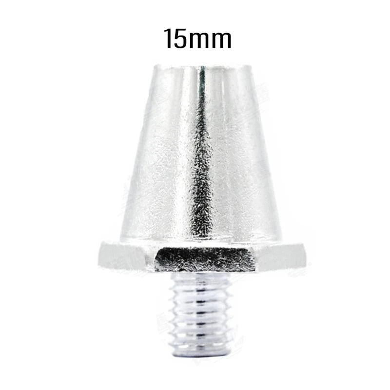 12Pcs Quality Football Shoe Studs for 5MM Threaded Football Soccer Shoes 11mm/13mm/15mm Football Shoe Replacement Spikes JOME