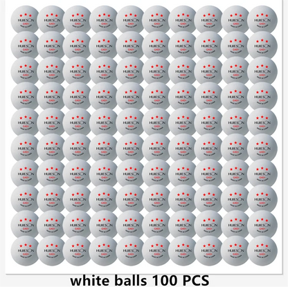 New Huieson 3 Star 20~100 PCS ABS 40+ Material Professional Table Tennis Balls TTF Table Tennis Ping Pong Balls For Competition