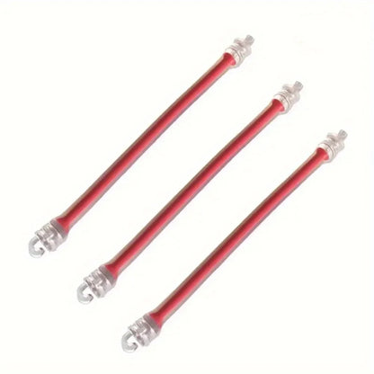 Tennis Vibration Dampeners - Silicone Long Bar Shock Absorbers for Racket/Squash/Badminton, Anti-Slip Design w/Tool-Free Install