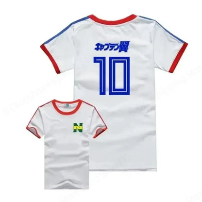 Tsubasa School Olive Benji 3d Print Tshirt Men Fashion Short Sleeve T-shirt Captain Animation Jersey Cup Ball Tops Tees