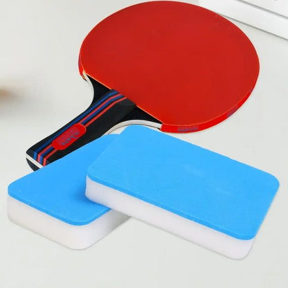 5Pcs Professional Table Tennis Racket Cleaning Brush Portable Multifunctional Table Tennis Racket Cleaner Sponge Wipe