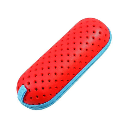 EVA Soft Swimming Glasses Organizer Protector Glasses Case Swimming Gear Breathable Drainage Hole Portable Goggles Cover