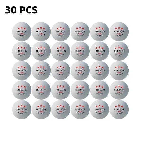 Huieson G40+ Professional Ping-pong Balls 3 Star Polymer Material Table Tennis Balls TTF Standard Table Tennis For Competition