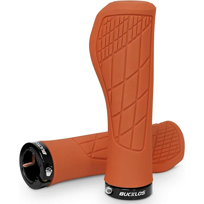 BUCKLOS MTB Handlebar Grips Ergonomic Comfortable Mountain Bike Lokc Grips Bicycle Soft Rubber Handlebar Grip Bike Accessories