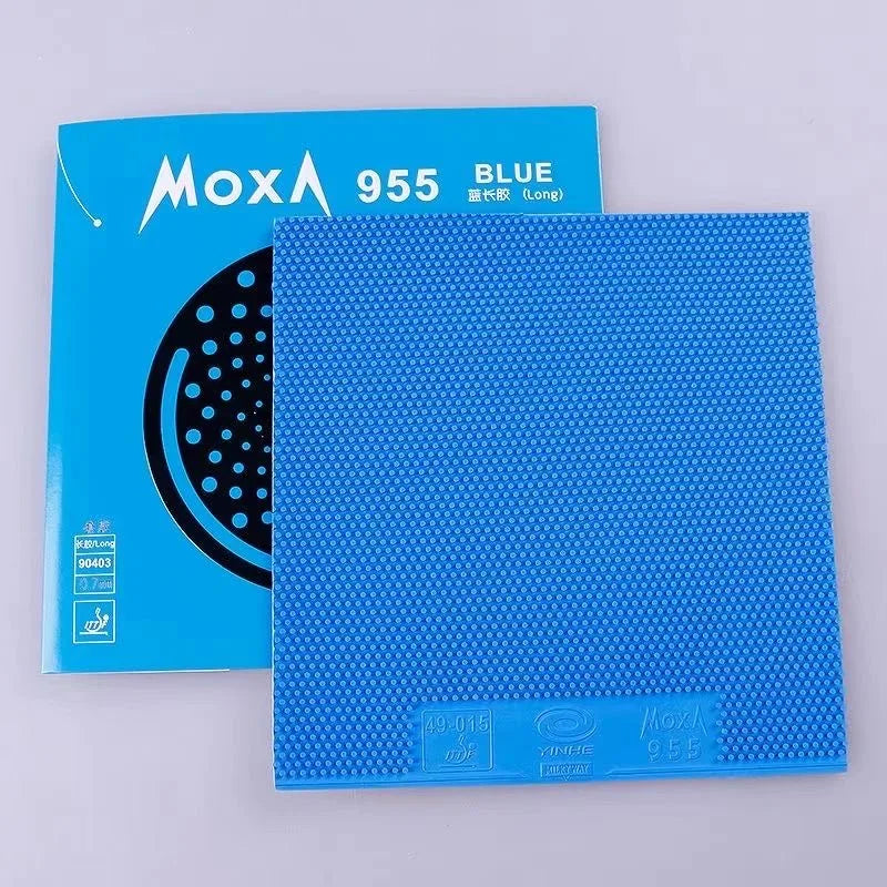 YINHE 955 Table Tennis Rubber Long Pimples Anti-spin Ping Pong Rubber Sheet 955 OX/0.7mm Sponge Professional Long Pimples Rubber
