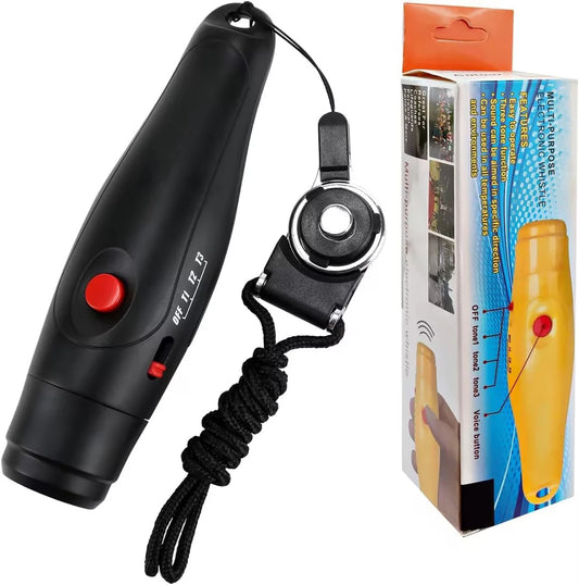 Electronic Whistle for Coaches 3 Sound Effects School Teacher Sports Traning Whistle With Lanyard