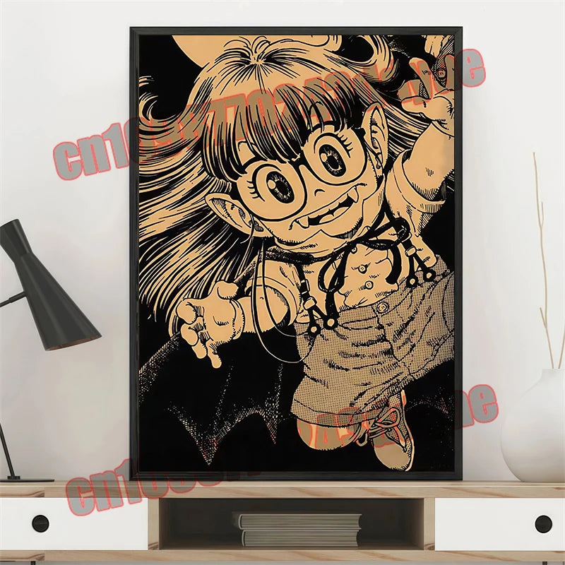 Japanese Anime Dragon Ball Retro Poster, Vegeta, Goku, Frisa, Piccolo, Canvas Paint, Printing Wall Art, Children's Gifts