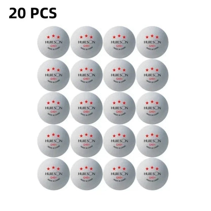 Huieson G40+ Professional Ping-pong Balls 3 Star Polymer Material Table Tennis Balls TTF Standard Table Tennis For Competition