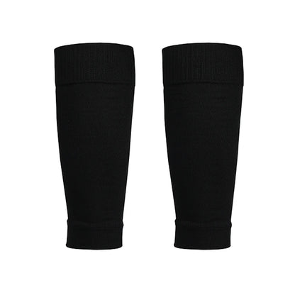 ﻿ 1 Pairs Leg Warmers Football Sports Socks Without Foot Adults Shin Guard Calf Socks Kids Leg Compression Socks Protection Gear