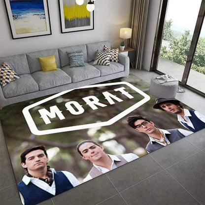 M-Morat Printed Carpet Fashion Yoga Mat Non-Slip Carpet Bedroom Decoration Outdoor Carpet Bedroom Birthday Gift