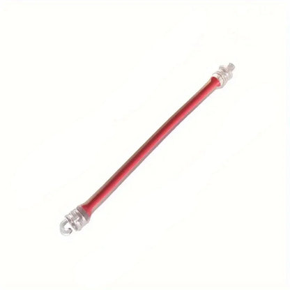 Tennis Vibration Dampeners - Silicone Long Bar Shock Absorbers for Racket/Squash/Badminton, Anti-Slip Design w/Tool-Free Install