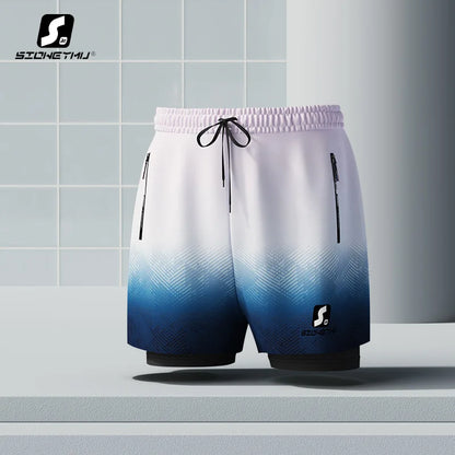 New Swimming Trunks Men's Anti-embarrassment Adult Quick-drying Swimsuits Large-sized Quick-drying Hot Spring Swimming Sets