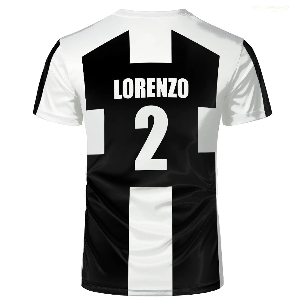 2024 Summer Five Person Pattern VL Replika Anime Uber Blue Lock Full Print Men Tshirt Cosplay Football Jersey Futsal Pattern Tee