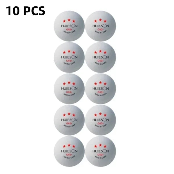 Huieson G40+ Professional Ping-pong Balls 3 Star Polymer Material Table Tennis Balls TTF Standard Table Tennis For Competition