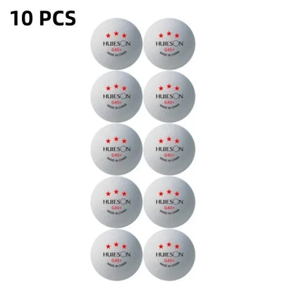 Huieson G40+ Professional Ping-pong Balls 3 Star Polymer Material Table Tennis Balls TTF Standard Table Tennis For Competition