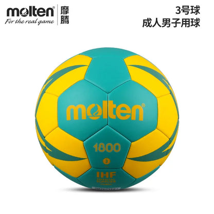 Molten HX1800 Handball Inflation-free Official Standard Size 0/1/2/3 PU Hand Stitch Ball for Children Indoor Training
