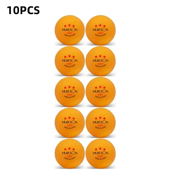 Huieson G40+ Professional Ping-pong Balls 3 Star Polymer Material Table Tennis Balls TTF Standard Table Tennis For Competition