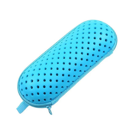 EVA Soft Swimming Glasses Organizer Protector Glasses Case Swimming Gear Breathable Drainage Hole Portable Goggles Cover