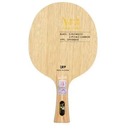 729 Blue ALC Carbon Table Tennis Blade Professional Offensive Ping Pong Blade 5+2 External ALC for Quick Attack with Loop