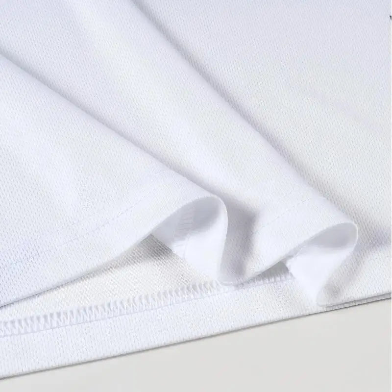 Football short-sleeved T-shirt and crew neck comfortable sports top training and fitness gift No. 9 jersey football  soccer unif