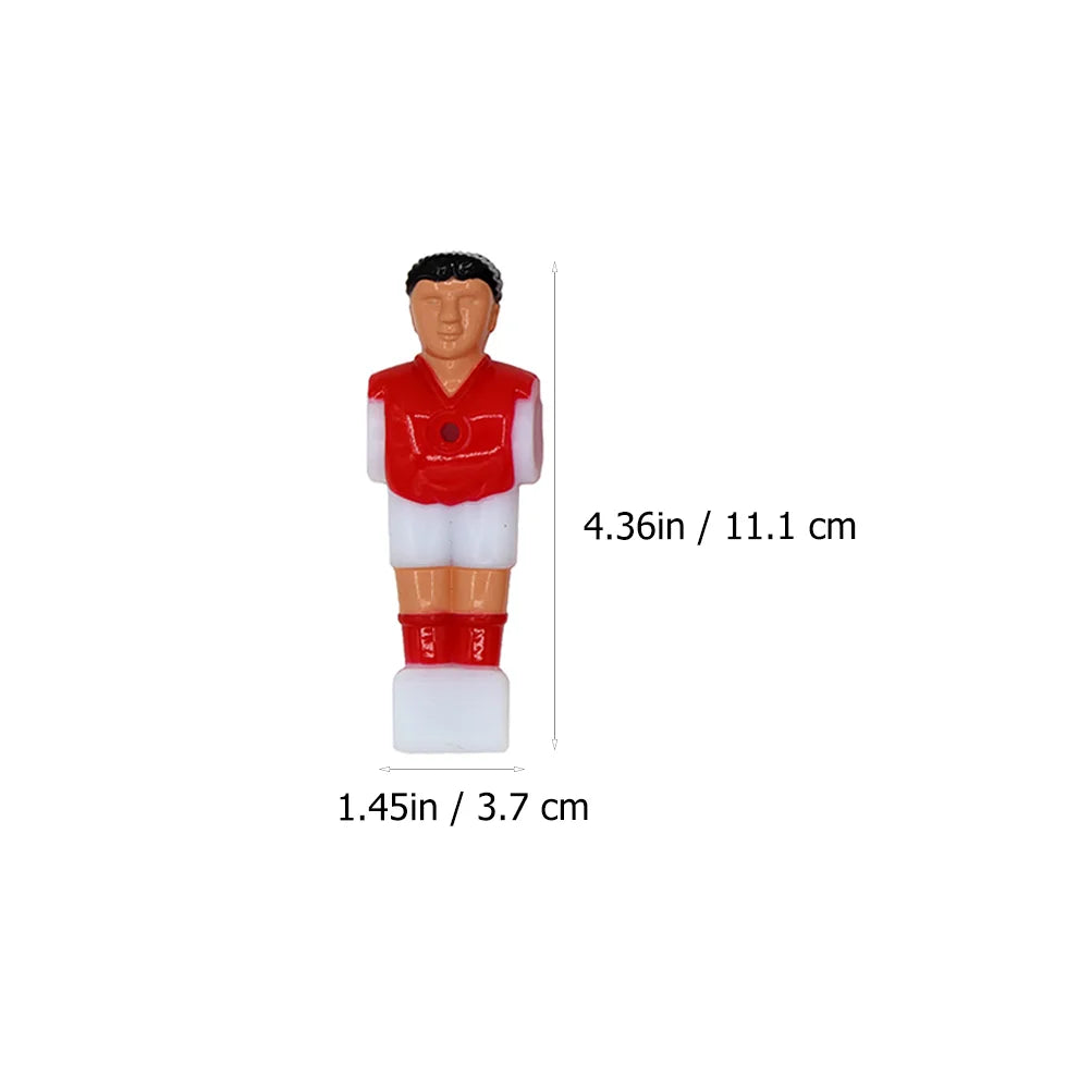 8 Pcs Baby Football Machine Accessories Villain Player Man Toy Foosball Table Resin Soccer Figurine