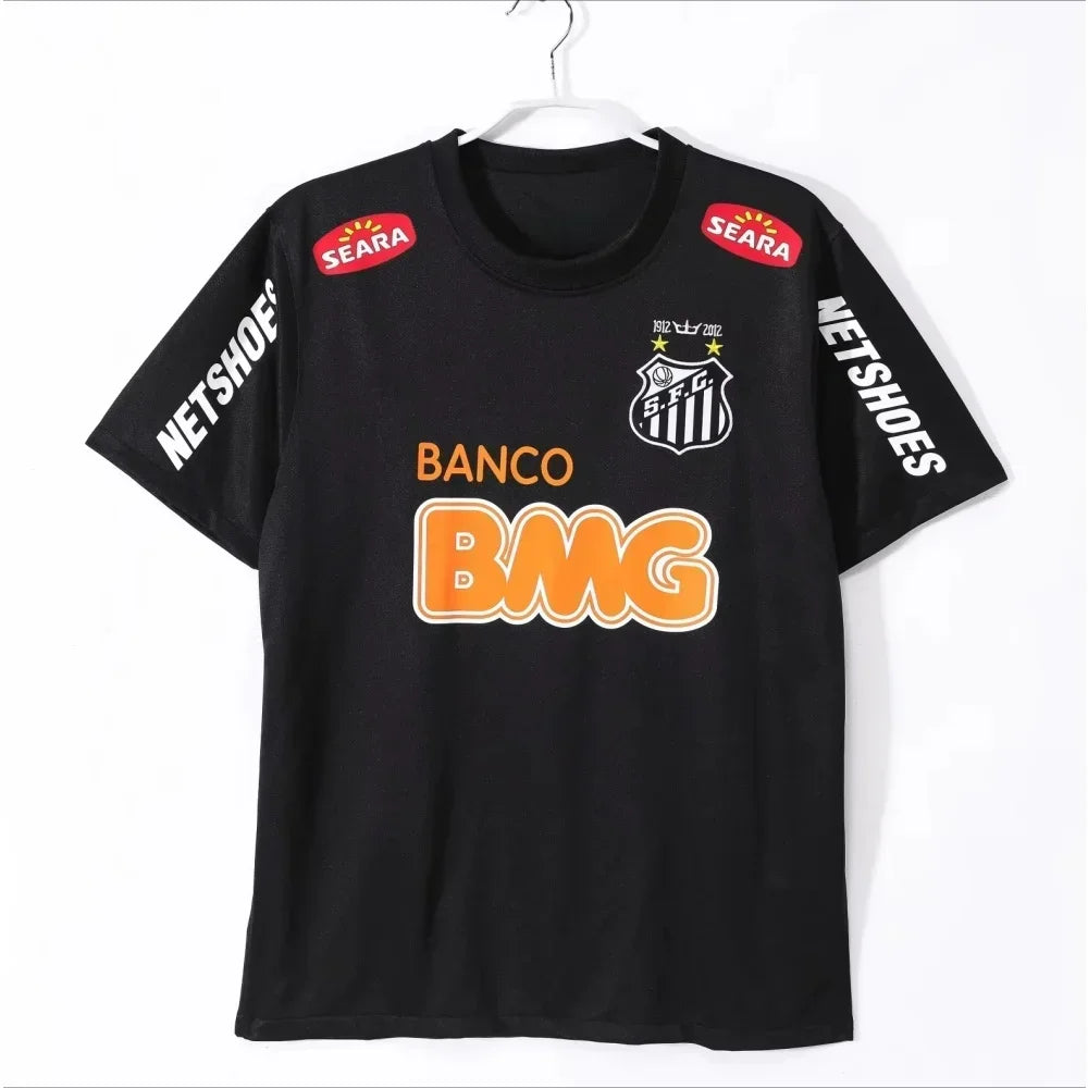 Santossi Print Cotton Football Jerseys Vintage Little Neymar Football Men's Wear Shirts 3d Printing Men's And Women's T-Shirt