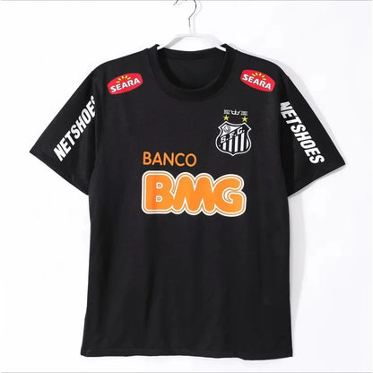 Santossi Print Cotton Football Jerseys Vintage Little Neymar Football Men's Wear Shirts 3d Printing Men's And Women's T-Shirt