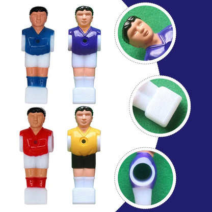 8 Pcs Baby Football Machine Accessories Villain Player Man Toy Foosball Table Resin Soccer Figurine