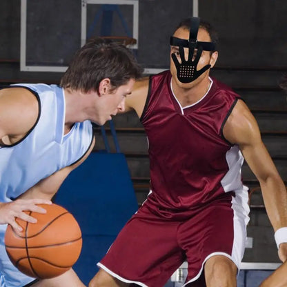 Basketball Defensive Masque Face Guarding Basketball Defensive Masque Guard Shooter Jump Basketball Game Training Equipment