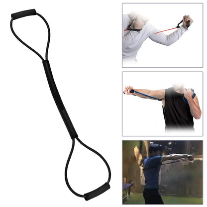 Resistance Bands Shadow Boxing Gym Indoor Pull Rope Home Black 35LB Yoga Elastic Tension Rope Fitness women fitness  Latex Band